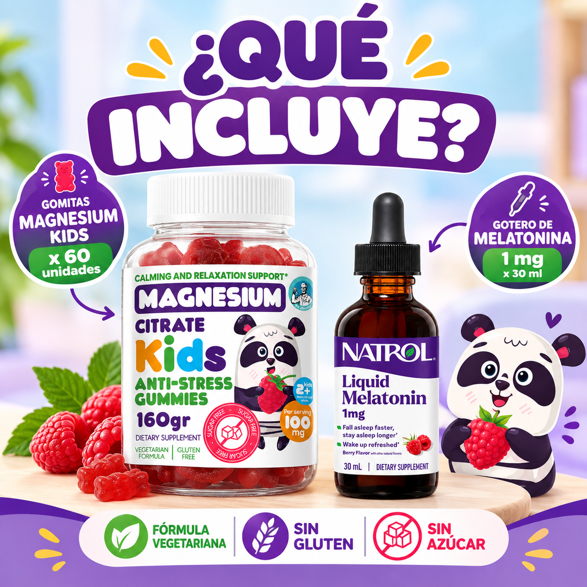 CITRATO MAGNESIO KIDS + OBSEQUIO ✨