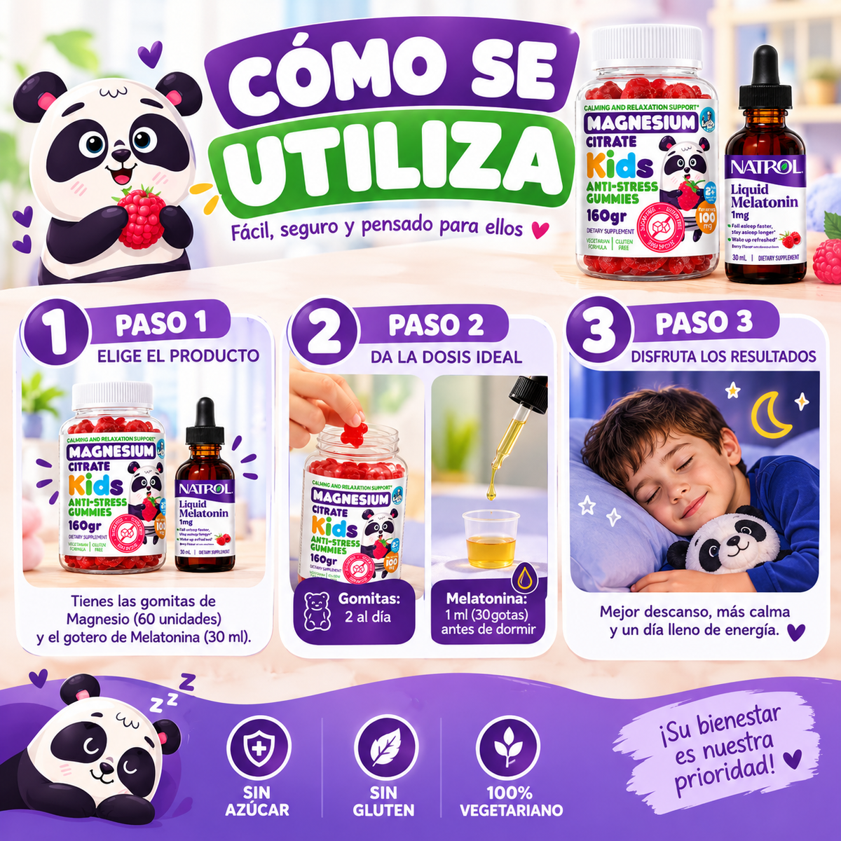 CITRATO MAGNESIO KIDS + OBSEQUIO ✨