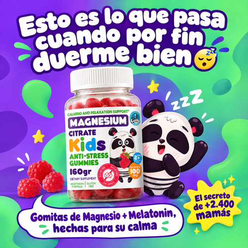 CITRATO MAGNESIO KIDS + OBSEQUIO ✨